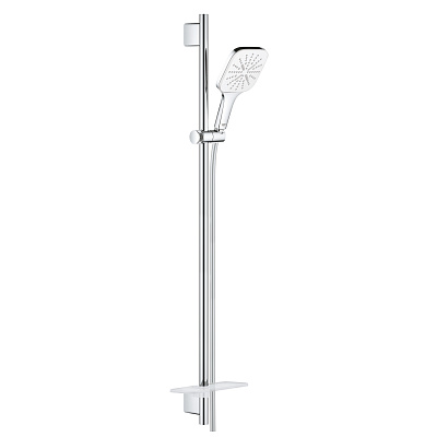 Душевой гарнитур Grohe Rainshower SmartActive 130, белая луна (26586LS0) Душевой гарнитур Grohe Rainshower SmartActive 130, белая луна (26586LS0)