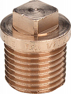 Заглушка Viega модель 3290 3/4 арт. 320089, бронза