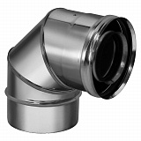 Отвод Вулкан VCR d130/200 90 град. коаксиальный