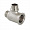 Тройник VALTEC переходной 3/4 х 1/2 х 1/2 внутренняя-наружная-наружная резьба, никелированная латунь