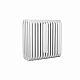 Стальной трубчатый радиатор отопления КЗТО РС 5, пятитрубный, 1000 13 секций