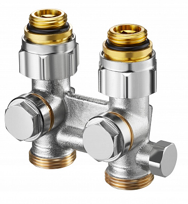 Узел нижнего подключения Oventrop Мultiflex F ZBU 1/2x3/4 прямой, с преднастройкой Узел нижнего подключения Oventrop Мultiflex F ZBU 1/2x3/4 прямой, с преднастройкой