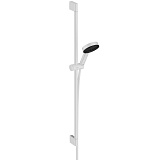 Душевой набор Hansgrohe Pulsify Select 105 3jet Relaxation cо штангой 90 см, матовый белый 24170700