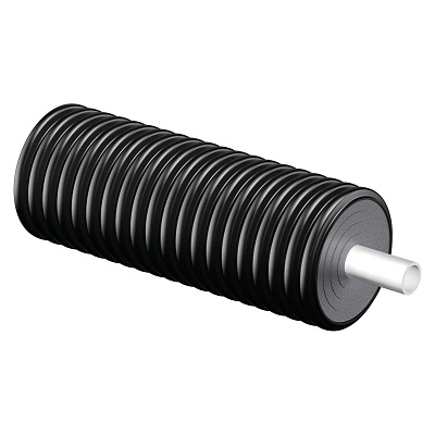 Теплоизолированная труба в кожухе Usystems Thermo Single PE-Xa 25x3,5/140 PN10
