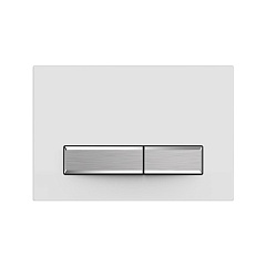Панель смыва Акватек Slim белая KDI-0000021 (009A)