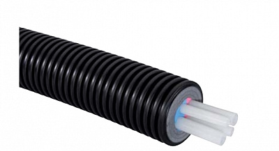 Теплоизолированная труба Uponor ECOFLEX QUATTRO ТРУБА 2X40X3,7-40X5,5-25X3,5/200
