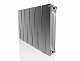 Биметаллический секционный радиатор отопления Royal Thermo PianoForte Satin Silver 500 / 12 секций
