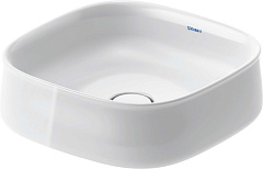 Раковина накладная Duravit Zencha 42x42см белая