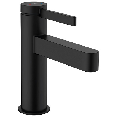 Смеситель для раковины Hansgrohe Finoris 110, push-open, матовый черный (76010670) Смеситель для раковины Hansgrohe Finoris 110, push-open, матовый черный (76010670)