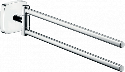 Полотенцедержатель двойной Hansgrohe PuraVida 41512000 Полотенцедержатель двойной Hansgrohe PuraVida 41512000