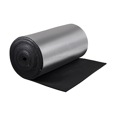 Рулонный утеплитель K-FLEX 32x1000-06 ECO black ALU, 6 м, с пятислойным покрытием