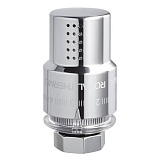 Термоголовка Royal Thermo Design жидкостная М30х1,5 пластик хром