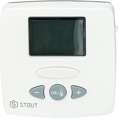 Электронный радиотермостат Stout WFHT-RF LCD
