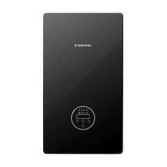 Электрический котёл отопления одноконтурный настенный Kentatsu NOBBY ELECTRO KBP(E)-09 (Цвет Черное стекло )