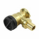 Отвод KAN-therm Push латунный длинный, фиксируемый 18х2 G1/2 ВР