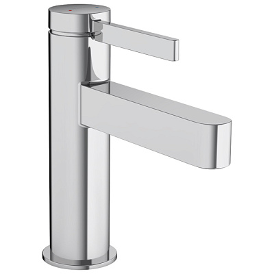 Смеситель для раковины Hansgrohe Finoris 100, push-open, хром