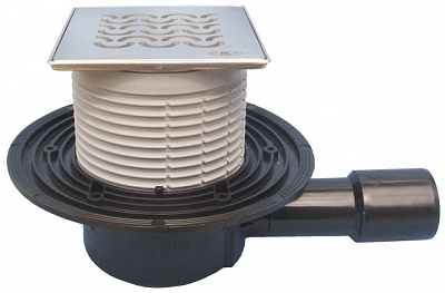 Трап HL 510NPr-3100 с Сухим сифоном, с решеткой 3121 Трап HL 510NPr-3100 с Сухим сифоном, с решеткой 3121