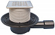 Трап HL 510NPr-3100 с Сухим сифоном, с решеткой 3121