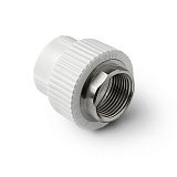 Муфта полипропиленовая комбинированная PRO AQUA PP-R под ключ ВР белая (40-1.1/2), арт.PA22521P