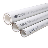 Полипропиленовая труба VALTEC армированная стекловолокном PP-FIBER PN 25, VTp.700.FB25.90, 90 x 8,3 мм