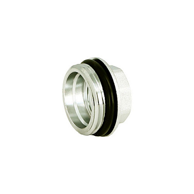Переходник UNI-FITT НВ 1 х 1/2 с прокладкой O-RING, никелированный (634N4201)