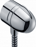 Подключение душевого шланга с вентилем Hansgrohe Fixfit Stop 27452000