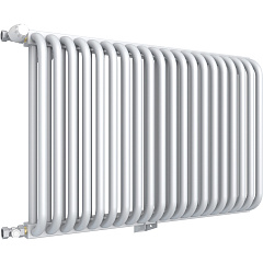 Стальной трубчатый радиатор отопления Rommer RST 2200/05 нижнее правое подключение RAL9016