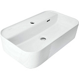 Раковина накладная Sanita Luxe Infinity Shelf белая