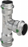 Тройник Viega 42 х 28 х 42 мм, Sanpress Inox, модель 2318
