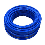 Труба из сшитого полиэтилена (PE-Xa) Usystems Radi Pipe PN10 20x2,8 в теплоизоляции 6 мм синей