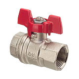Кран шаровой Oventrop Optibal DN 10, ВР-ВР, рукоятка бабочка