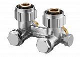 Узел нижнего подключения Oventrop Multiflex F ZBU 3/4 угловой, с преднастройкой