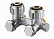 Узел нижнего подключения Oventrop Multiflex F ZBU 3/4 угловой, с преднастройкой