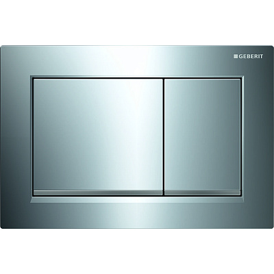 Кнопка смыва Geberit Omega 30 двойной смыв, хром глянц./хром мат. 115.080.KH.1 Кнопка смыва Geberit Omega 30 двойной смыв, хром глянц./хром мат. 115.080.KH.1