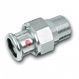 Сгон Sanha 24333G, ВПр-НР с плоским уплотнением, углеродистая сталь, 35x1 1/4