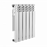 Алюминиевый секционный радиатор отопления SMART Install Easy One 500 / 6 секций