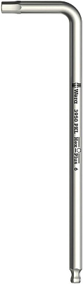 Г-образный ключ WERA 3950 PKL с шаром, 1/8 x 123 мм Г-образный ключ WERA 3950 PKL с шаром, 1/8 x 123 мм