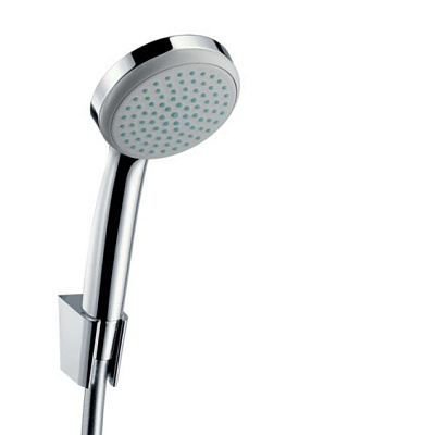Душевой набор Hansgrohe Crometta 85 Mono с держателем и шлангом 160см, хром 27575000