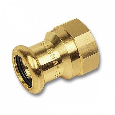 Муфта Sanha 8270G, ВПр-ВР, бронза, 35x11/4