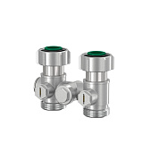 Узел нижнего подключения Flamco тип D2/50 прямой с байпасом, 3/4x3/4