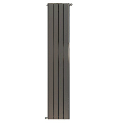 Алюминиевый секционный радиатор отопления Stout Sebino 1800 / 4 секции (серый)