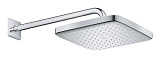 Верхний душ Grohe 26682000 Tempesta 250 Cube с кронштейном к стене, хром