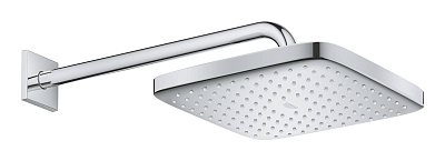 Верхний душ Grohe 26682000 Tempesta 250 Cube с кронштейном к стене, хром