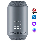 Термостат электронный Royal Thermo SMART HEAT 2.0, 5-30, М30х1,5 серебро (RATESH23015SS)