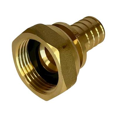 Переходник Rommer с накидной гайкой 20x3/4, латунь
