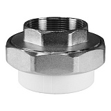 Муфта из полипропилена Valfex комб.разъём. американка с внутренней резьбой 63x2 БЕЛАЯ, арт. 10155050