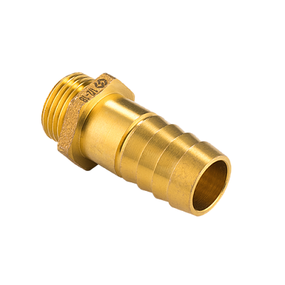 Штуцер MVI для шланга, резьба НР 3/4x25 mm, DN20, латунь