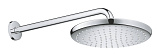 Верхний душ Grohe Tempesta 250 + Душевой кронштейн 380 мм 26668000, хром