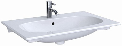 Раковина встраиваемая Geberit Acanto Slim 75x48 белая