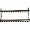 Коллектор Stout из нержавеющей стали для радиаторной разводки 1/3/4x12, SMS 0923 000012